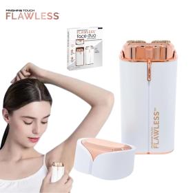 ماكينة حلاقة  كهربائية غير مؤلمة مع ضوء LED لإزالة شعر الذقن والشفة العلوية بشكل فوري للنساء    Rasoir électrique indolore avec lumière LED pour épilation instantanée du menton/lèvre supérieure